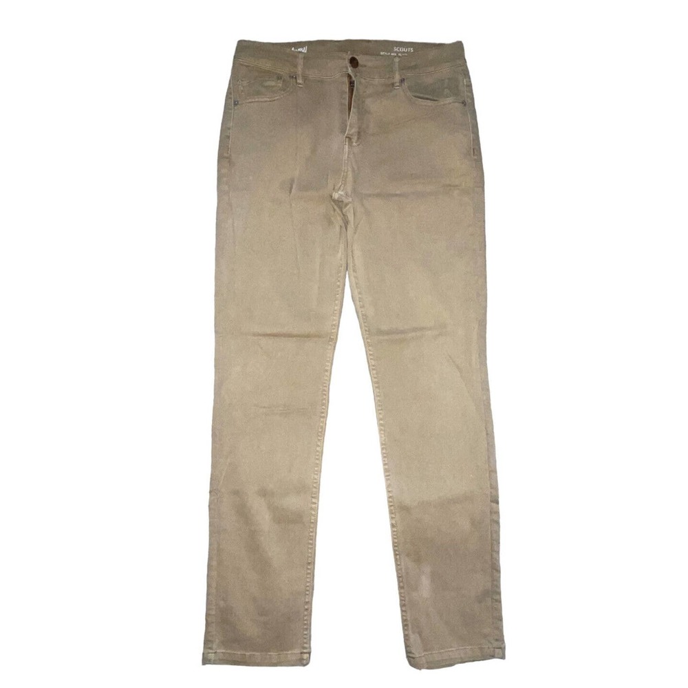 Mugsy Khaki Jeans Size Scouts 33x34 Stretchy